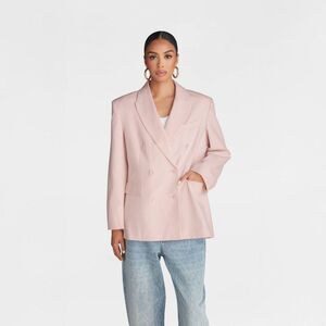 KBB by Kahlana -  Women's 'The David Blazer' - Light  Pink